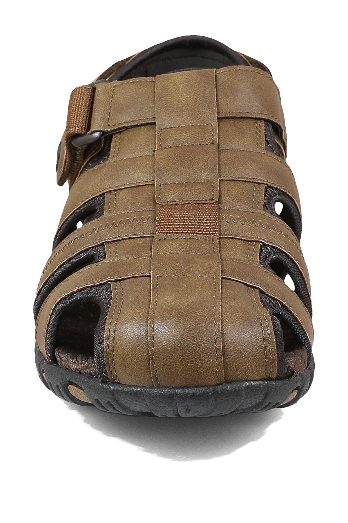 Rio Bravo Closed Toe Fisherman Sandal - Wide Width Available, Alternate, color, TAN