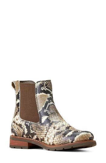 Ariat Wexford Waterproof Chelsea Boot In Gray