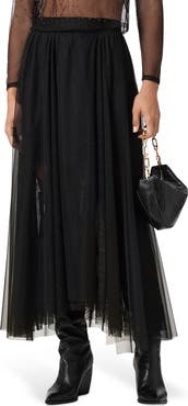 AllSaints Ally Tulle Skirt