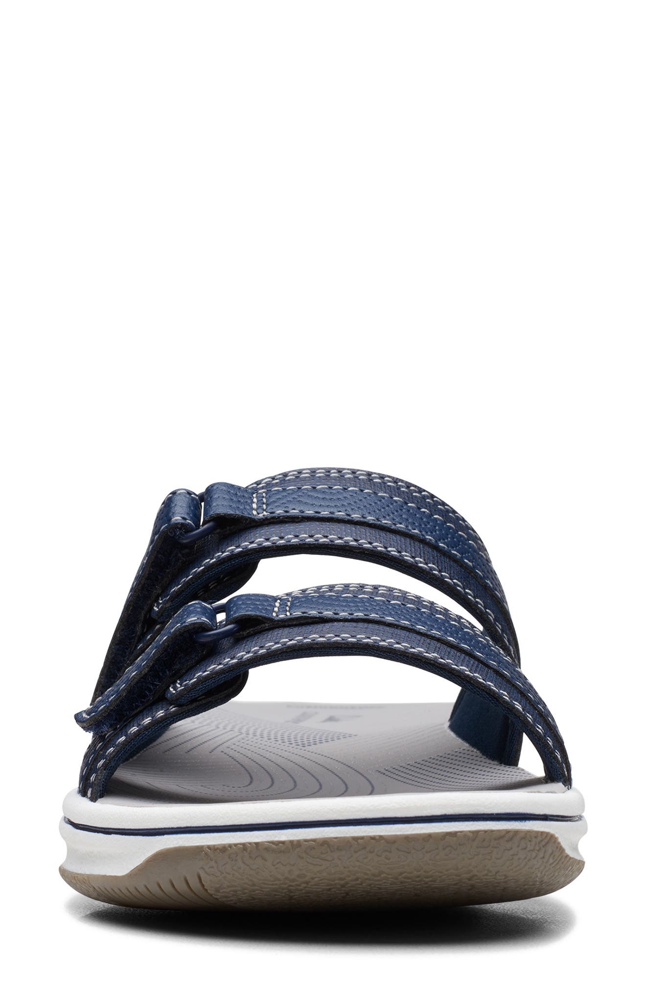 Breeze Piper Slide Sandal, Alternate, color, NAVY