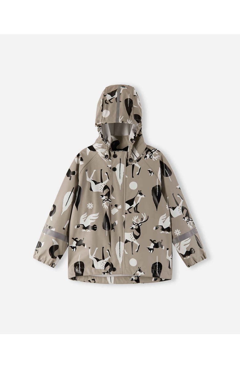 Reima Vesi Raincoat, Alternate, color, Earthy Beige