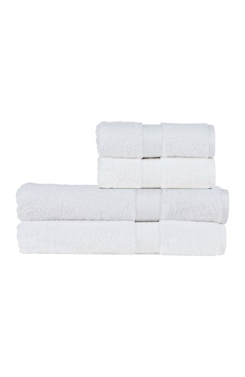Renaissance Classic 100% Egyptian Cotton 4 Piece Bath Sheet Set