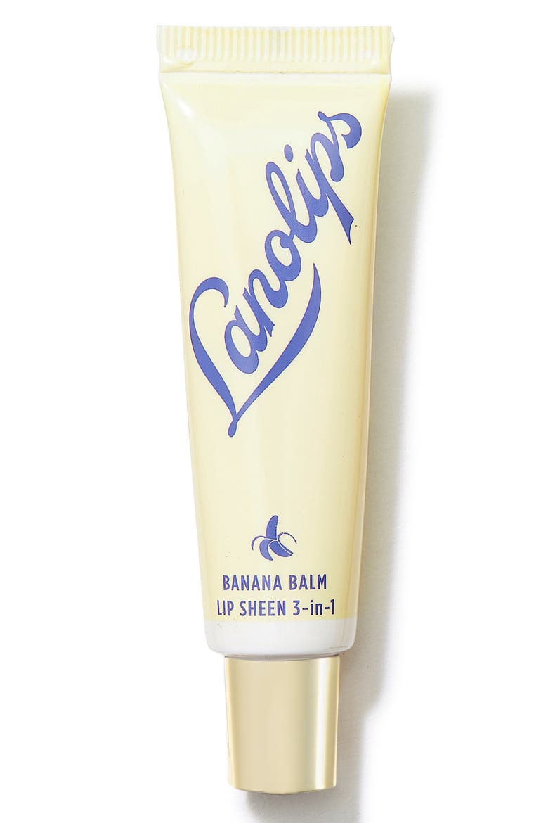 Banana Balm Lip Sheen, Main, color, NO COLOR