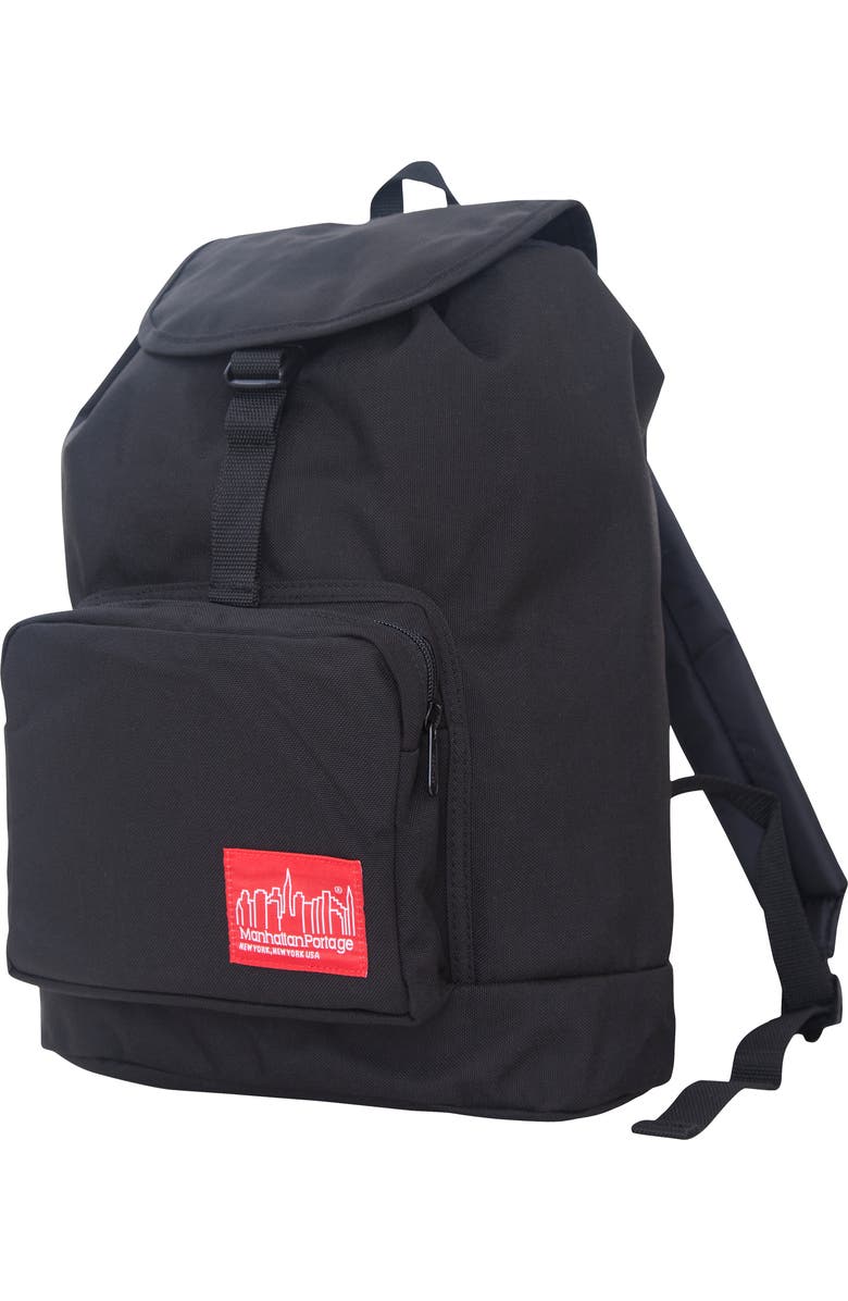 Manhattan Portage Dakota Backpack, Main, color, Black