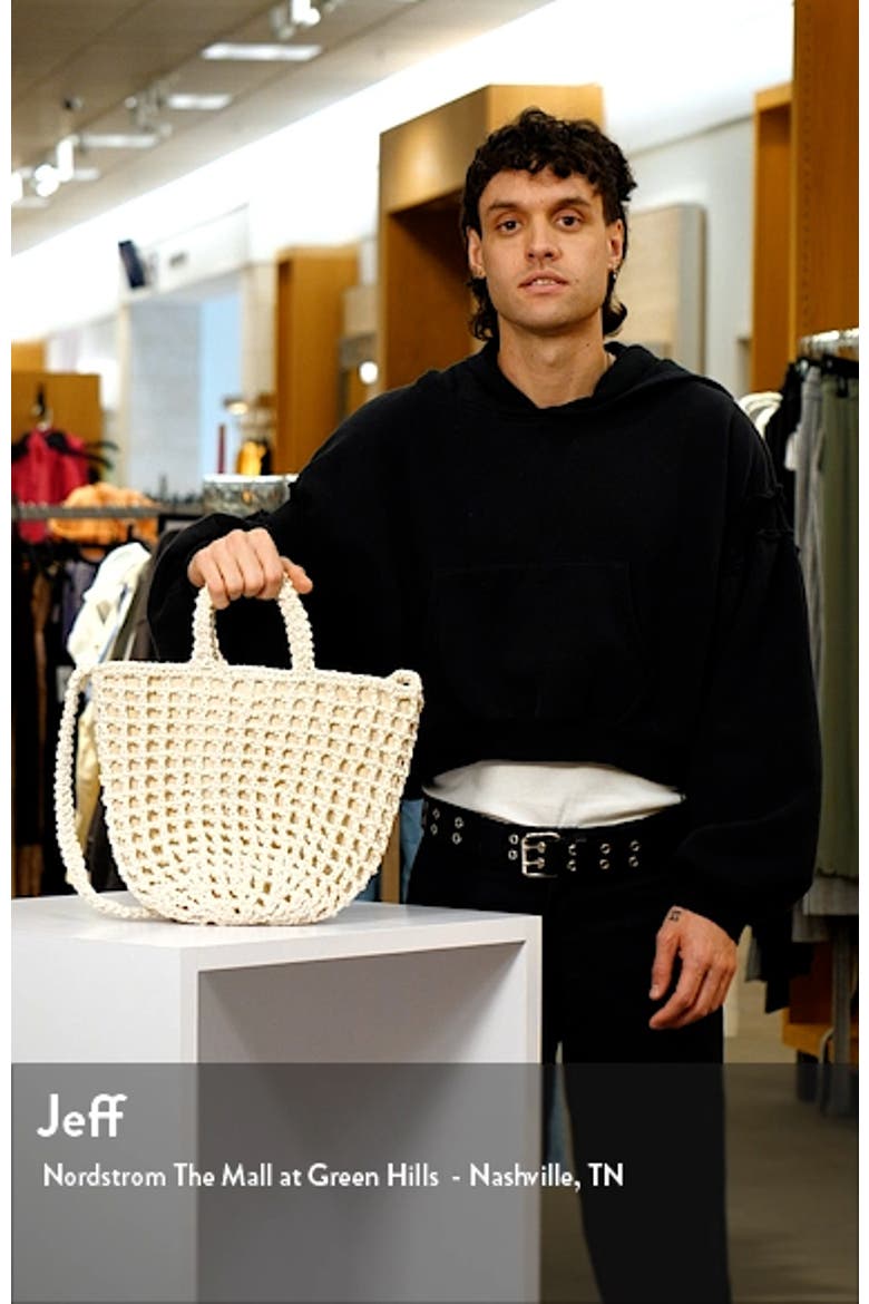 The Crocheted Shoulder Bag video