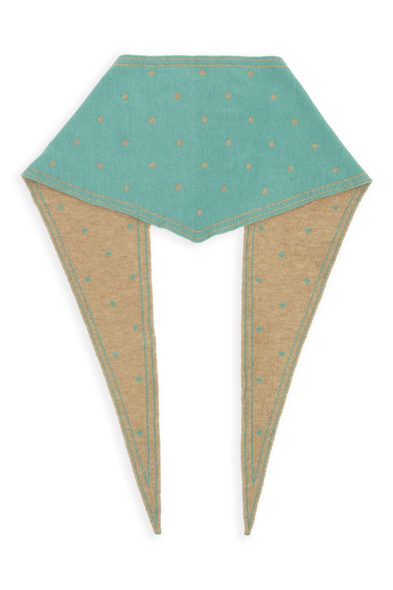 Triangle Scarf, Alternate, color, LIGHT BLUE