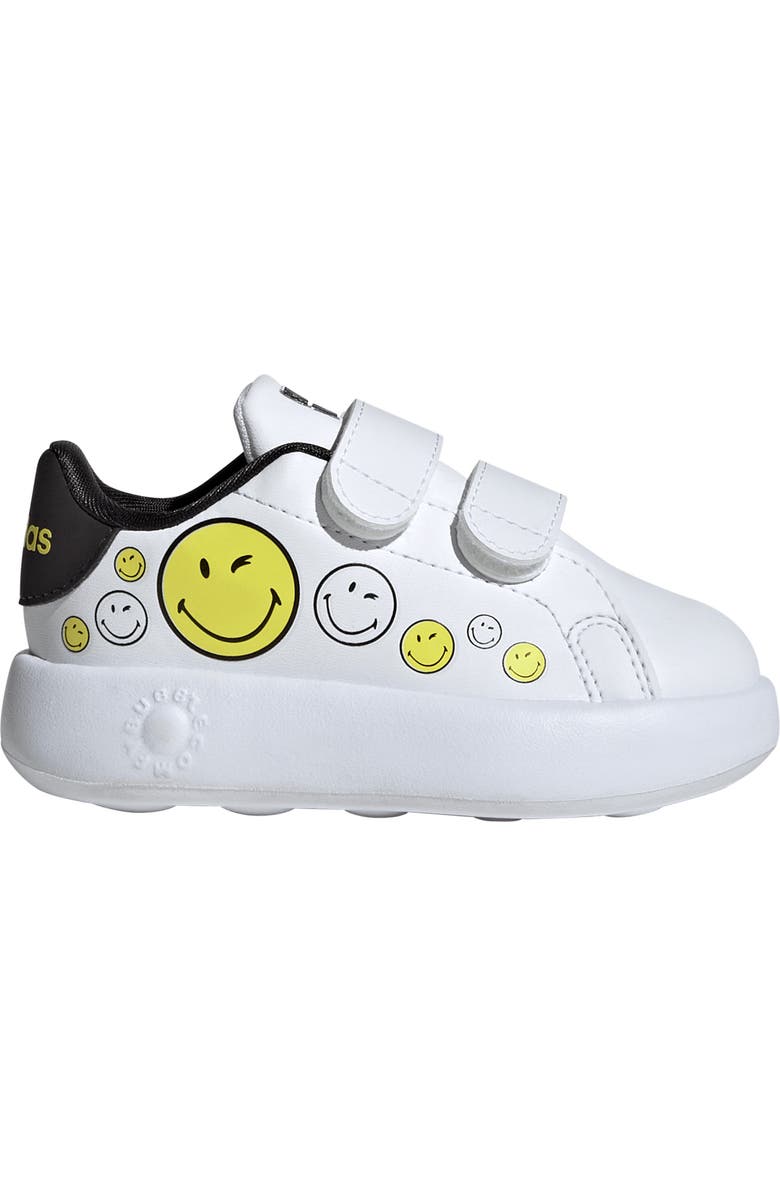 adidas Kids' Advantage Smiley Sneaker, Alternate, color,