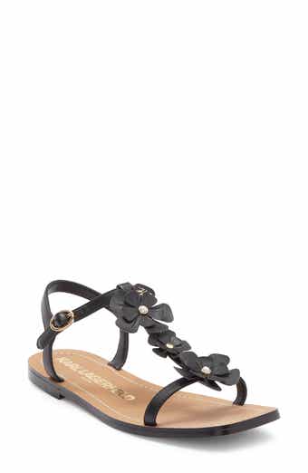 KARL LAGERFELD PARIS Margate T-Strap Sandal