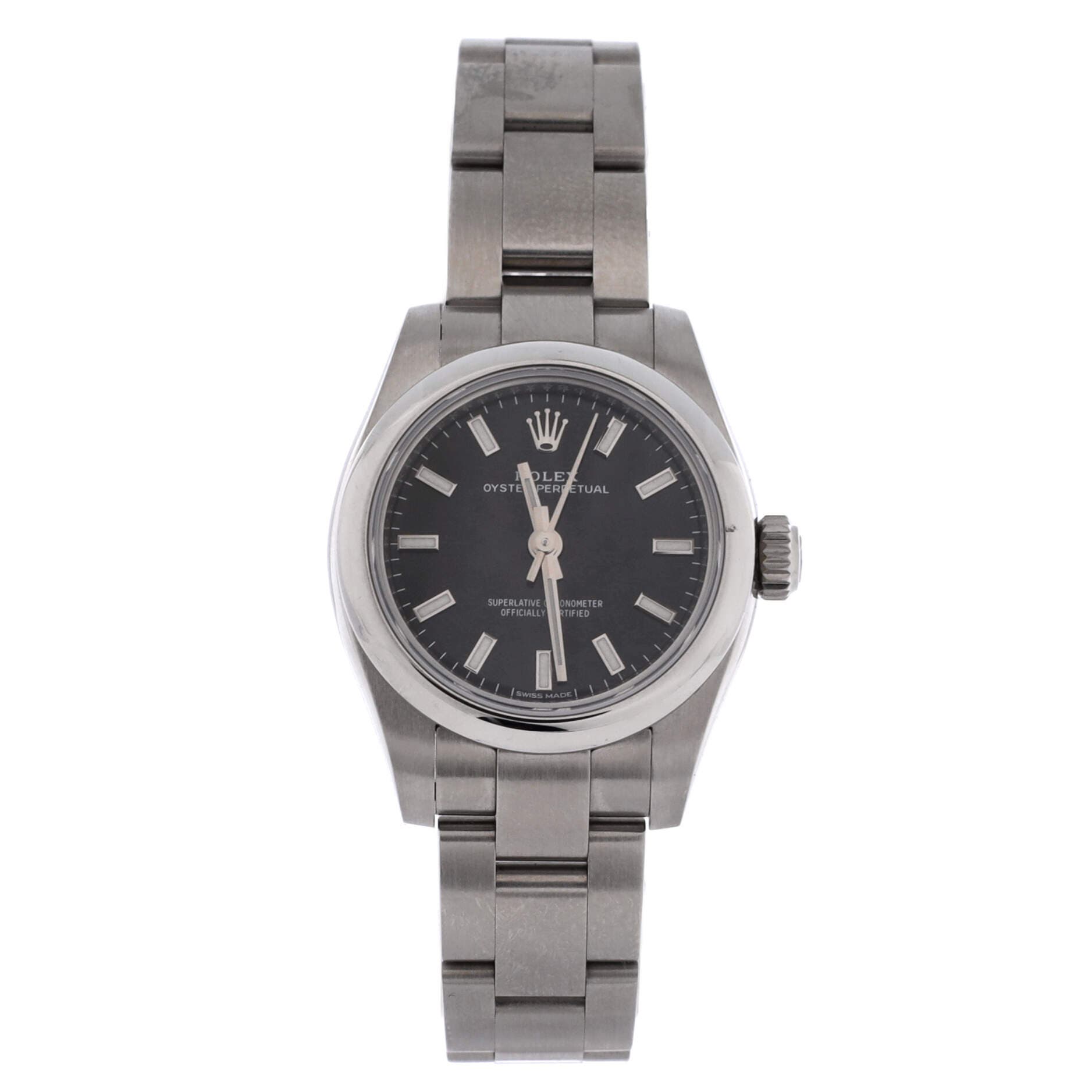 Oyster Perpetual Automatic Watch Stainless Steel 26, Main, color, Metallic Silver