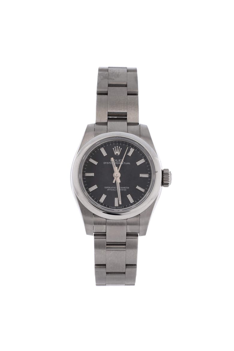Oyster Perpetual Automatic Watch Stainless Steel 26, Main, color, Metallic Silver