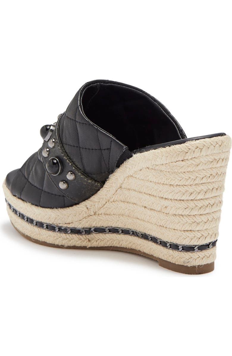 KARL LAGERFELD PARIS Camela Espadrille Wedge Sandal, Alternate, color,