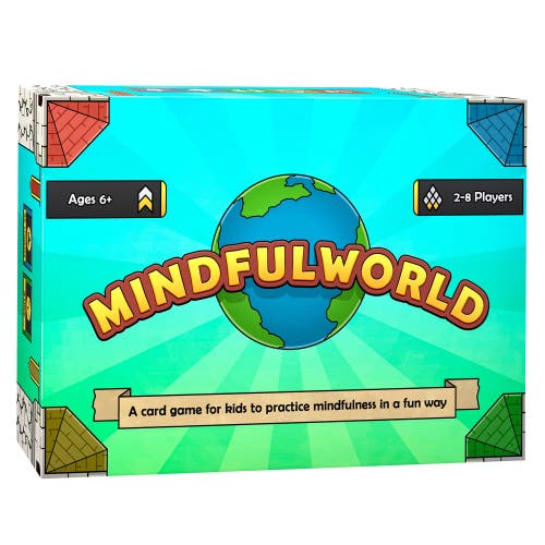 Lupash Games Mindful World Kids Therapy Card Game in Multicolored  product