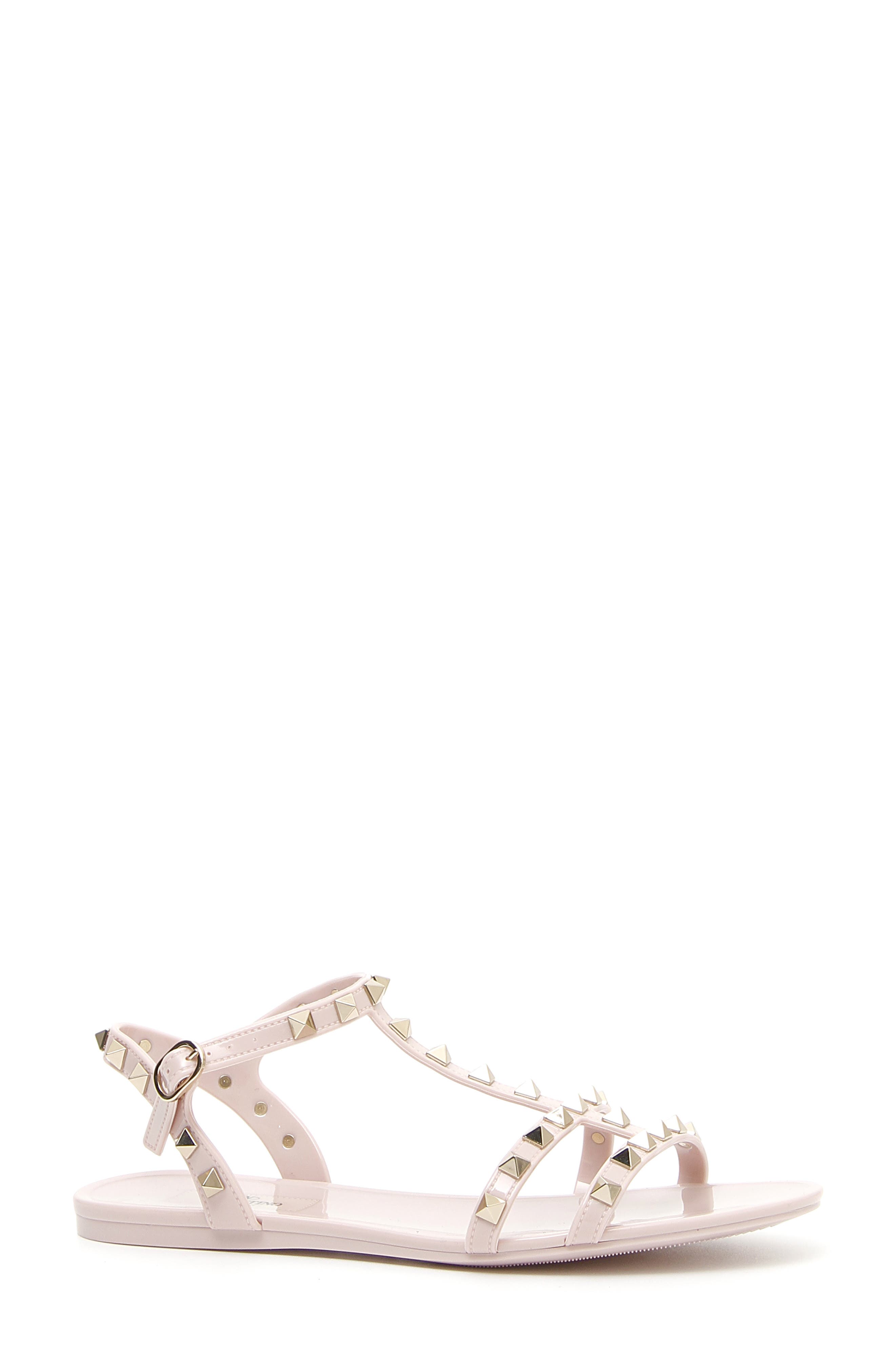 Valentino Garavani Rockstud T-Strap Sandal, Main, color, 