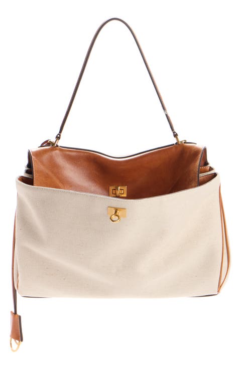 Medium Rodeo Mixed Media Shoulder Bag