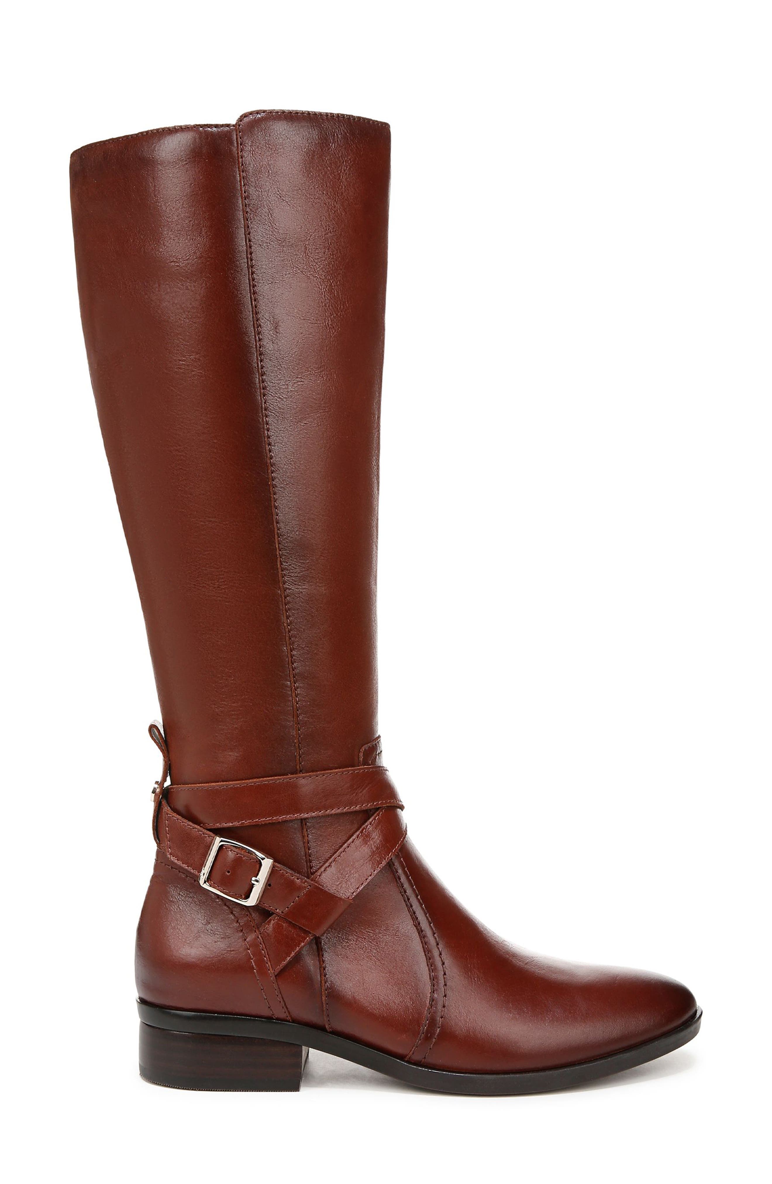 Rena Knee High Boot, Alternate, color, DEEP SADDLE BROWN