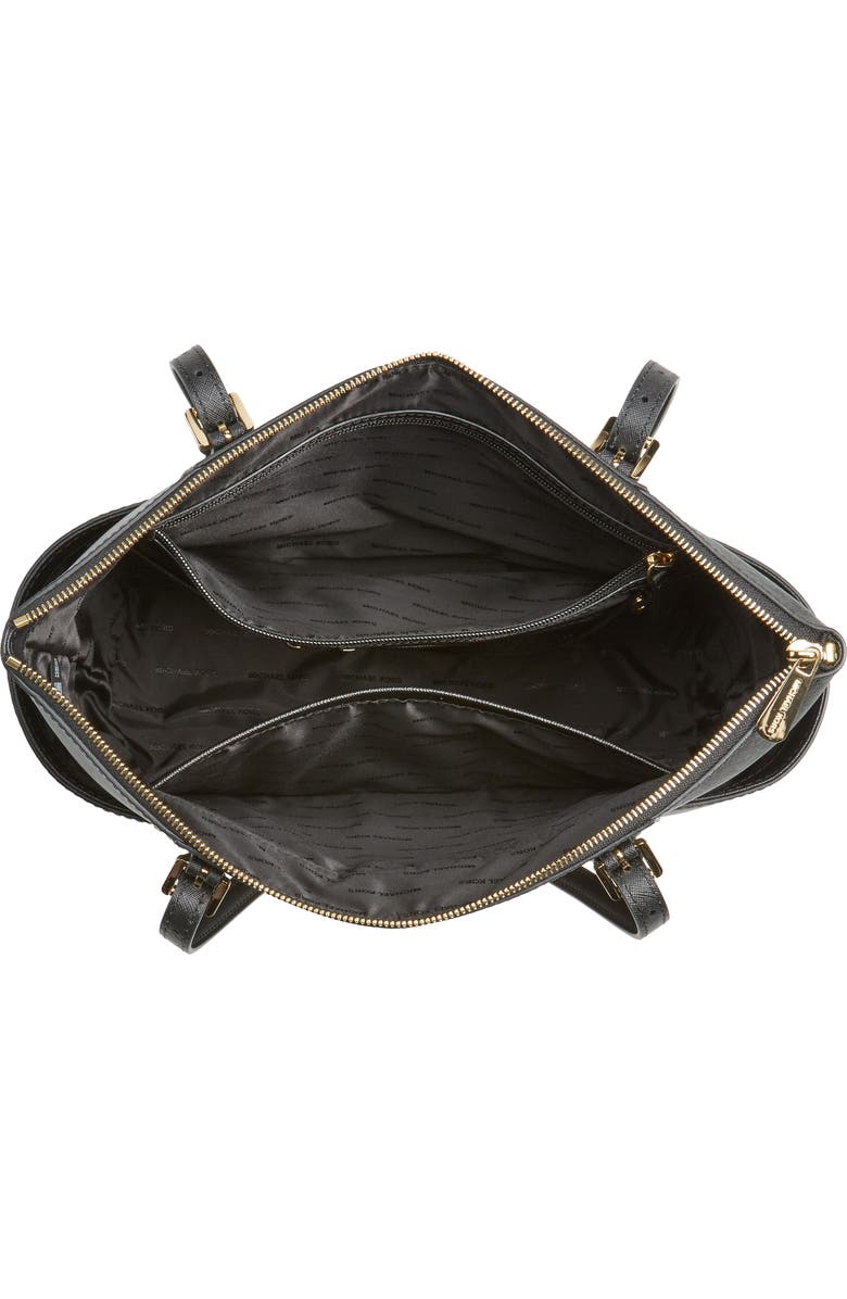 MICHAEL Michael Kors 'Jet Set' Leather Tote, Alternate, color,