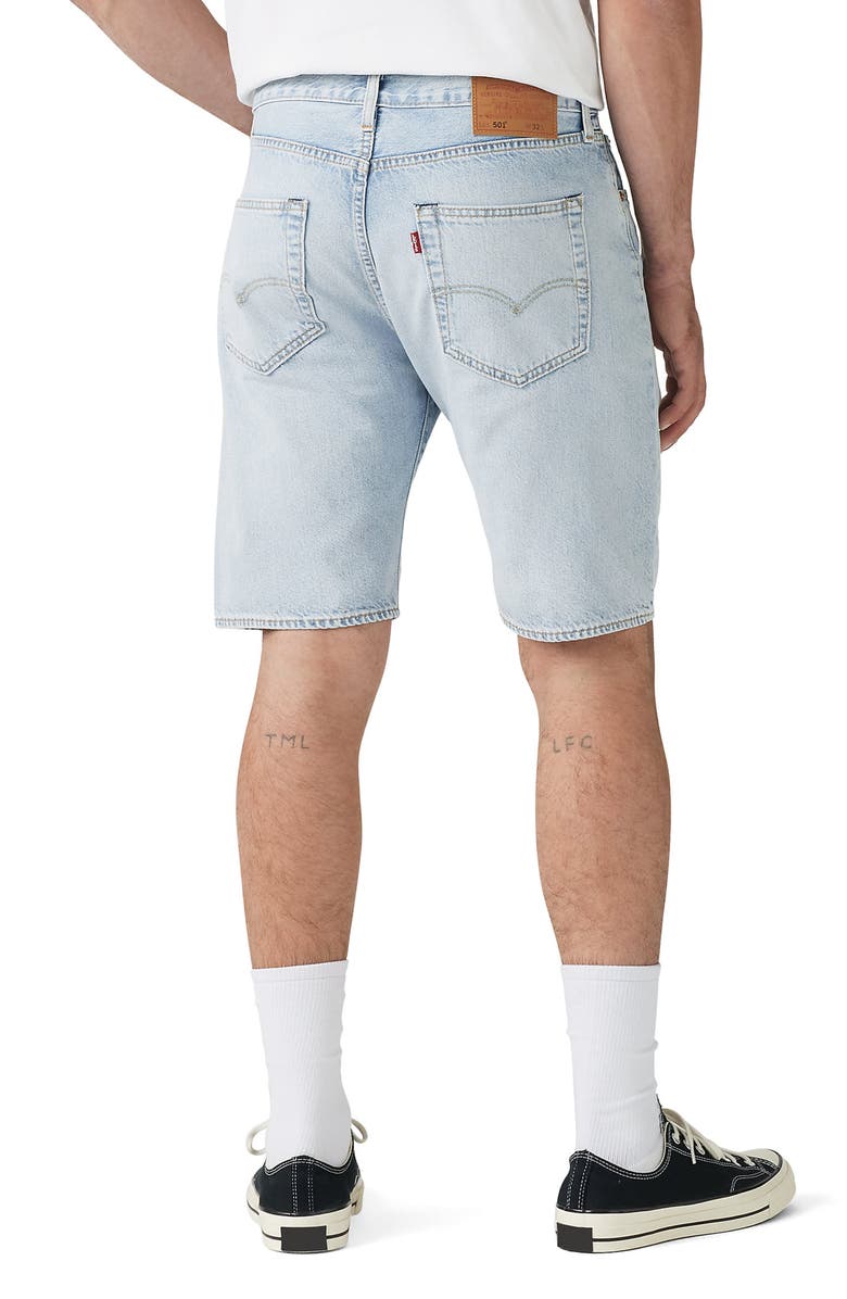 Levi's<sup>®</sup> 501<sup>®</sup> Original Denim Shorts, Alternate, color, Light Thread Ltwt Shorts