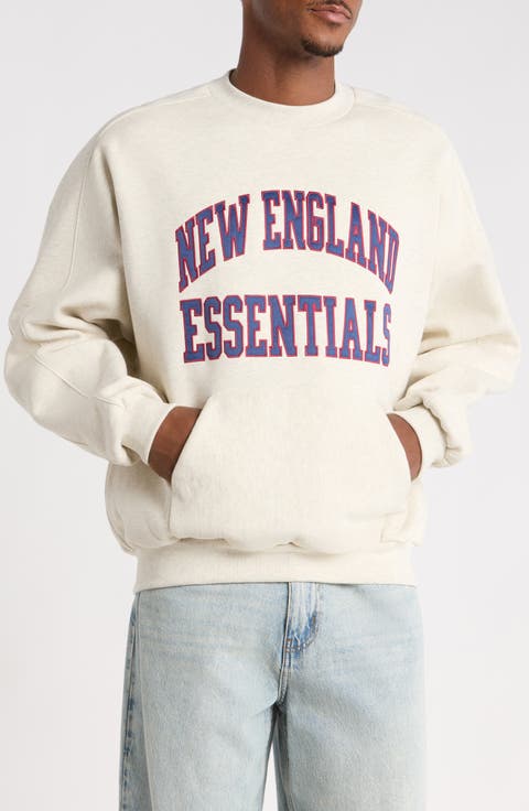 New England Patriots 90s Relaxed Crewneck Sweatshirt
