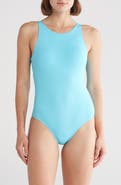 Tommy Bahama High Neck One-Piece Swimsuit