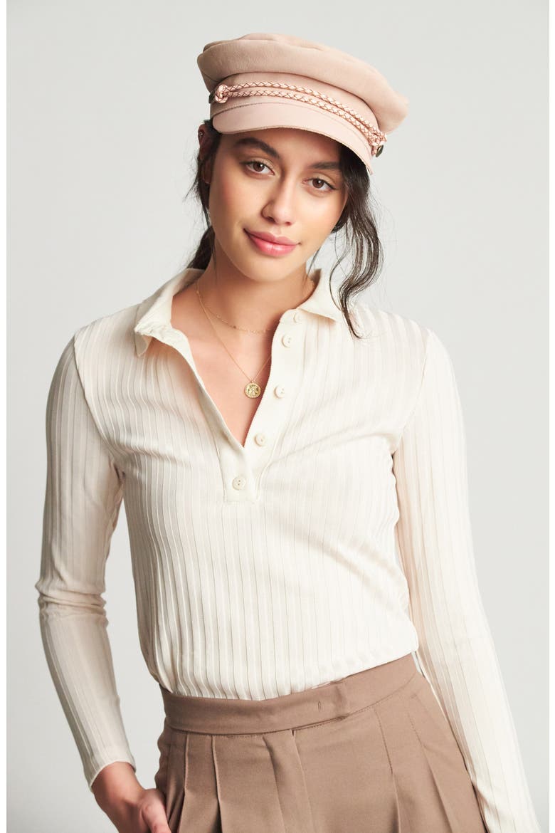Kayla Cap, Alternate, color, ROSE