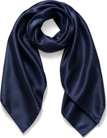 SILKSILKY Pure Silk Classic Elegant Square Scarf | Nordstrom