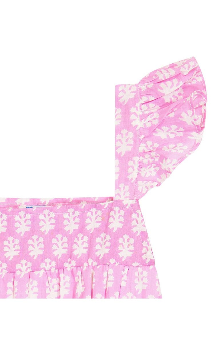 Mer St. Barth Chloe Romper, Alternate, color, Violet Booti