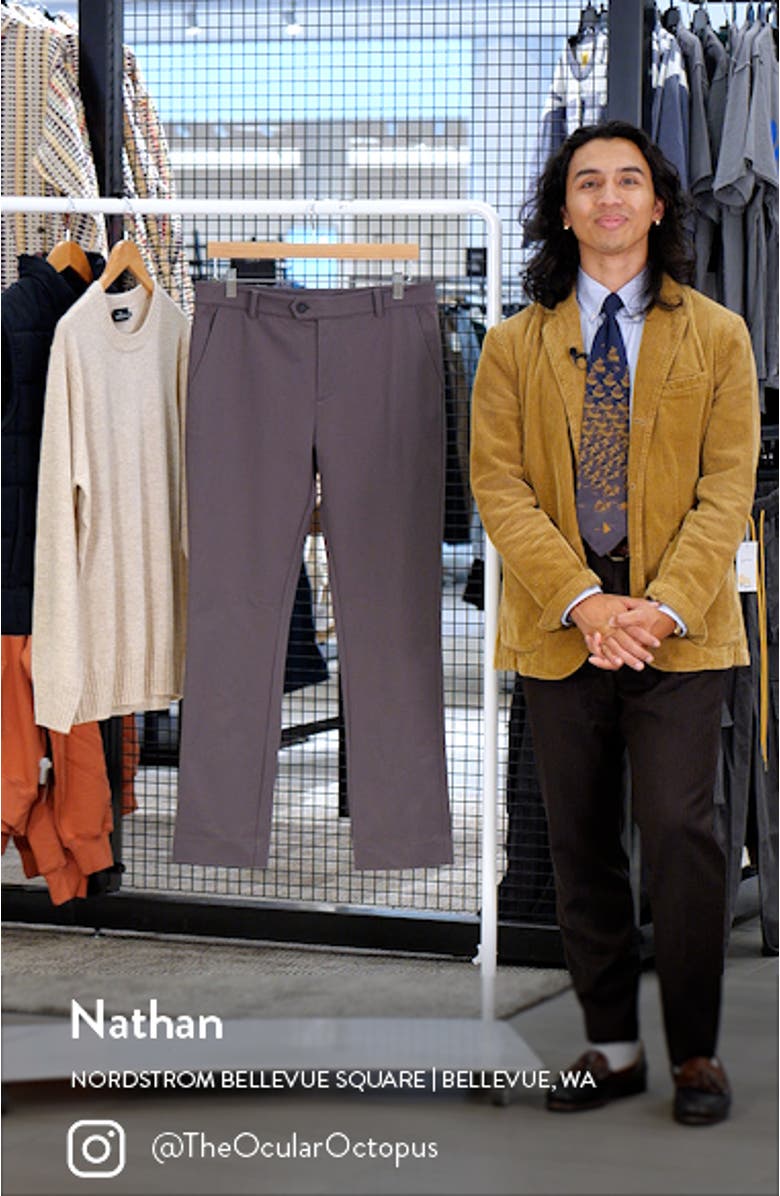 Upton Flat Front Chinos, sales video thumbnail