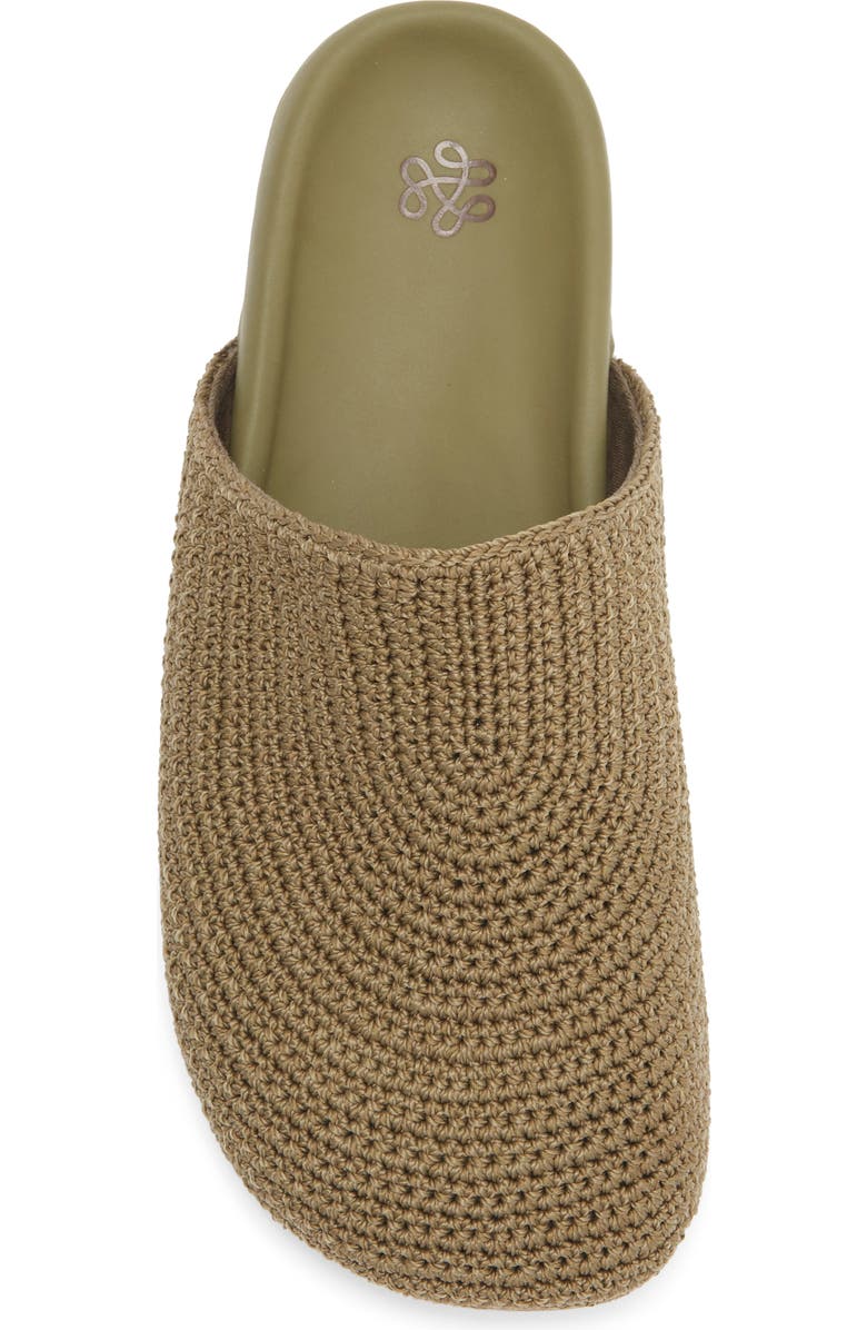 The Sak Bolinas Clog, Alternate, color, Loden