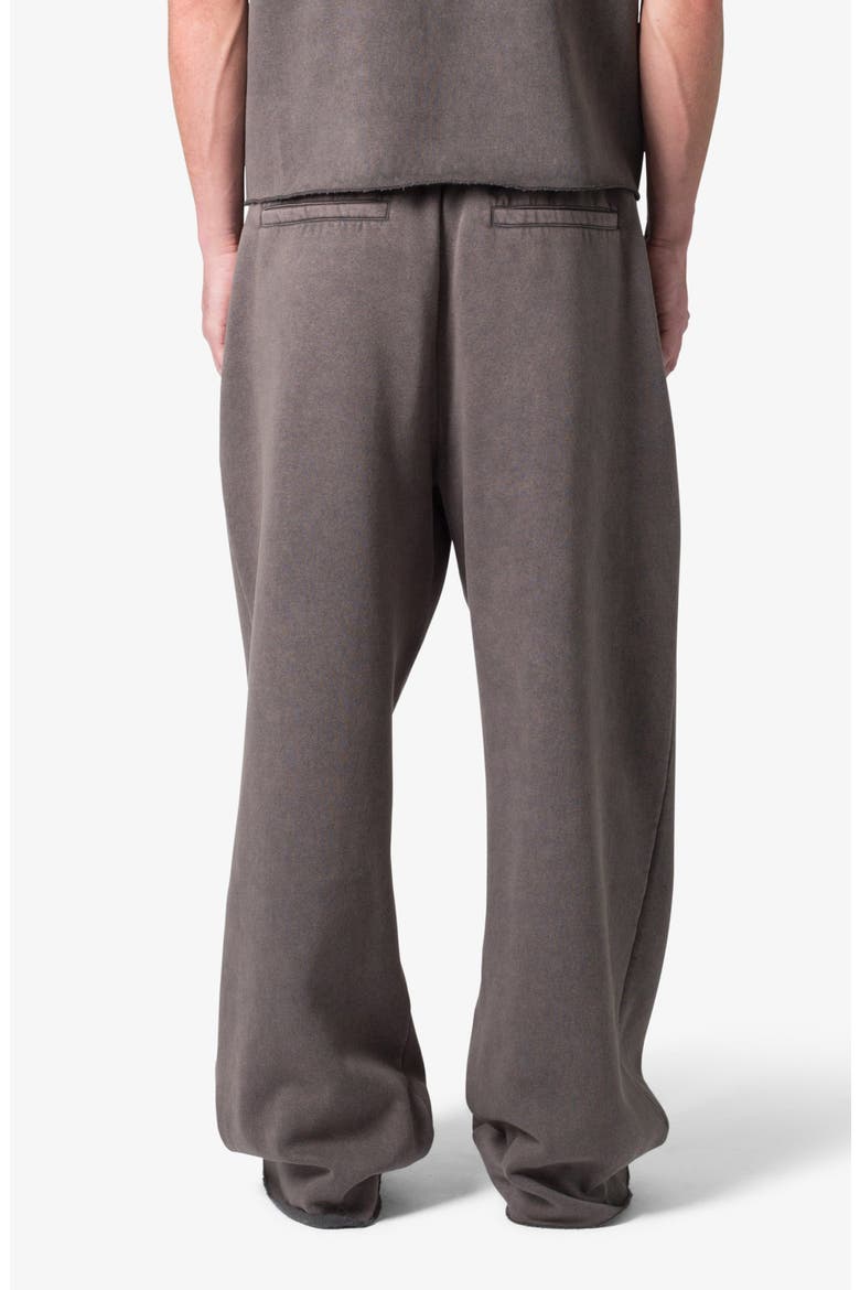 Washed Ultra Baggy Sweatpants, Alternate, color, WASHED BLACK