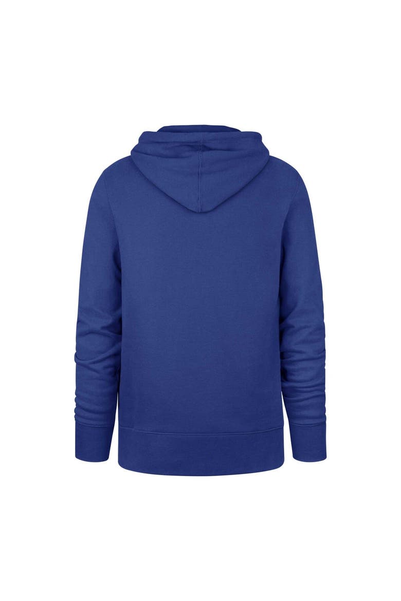 Men's '47 Royal Texas Rangers Dime Headline Pullover Hoodie, Alternate, color, Royal