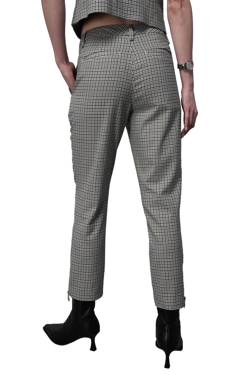 WILDFANG The Empower Zipper Slim Crop Pant, Alternate, color, Dark Teal