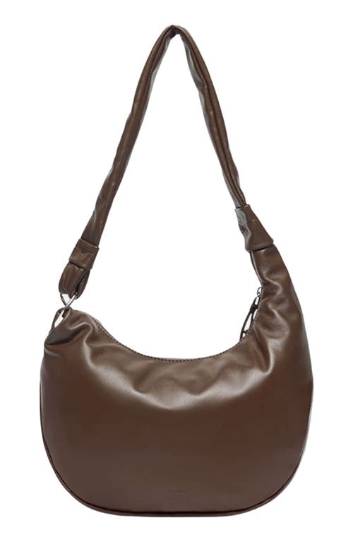Oryany Becca Leather Shoulder Bag In Brown