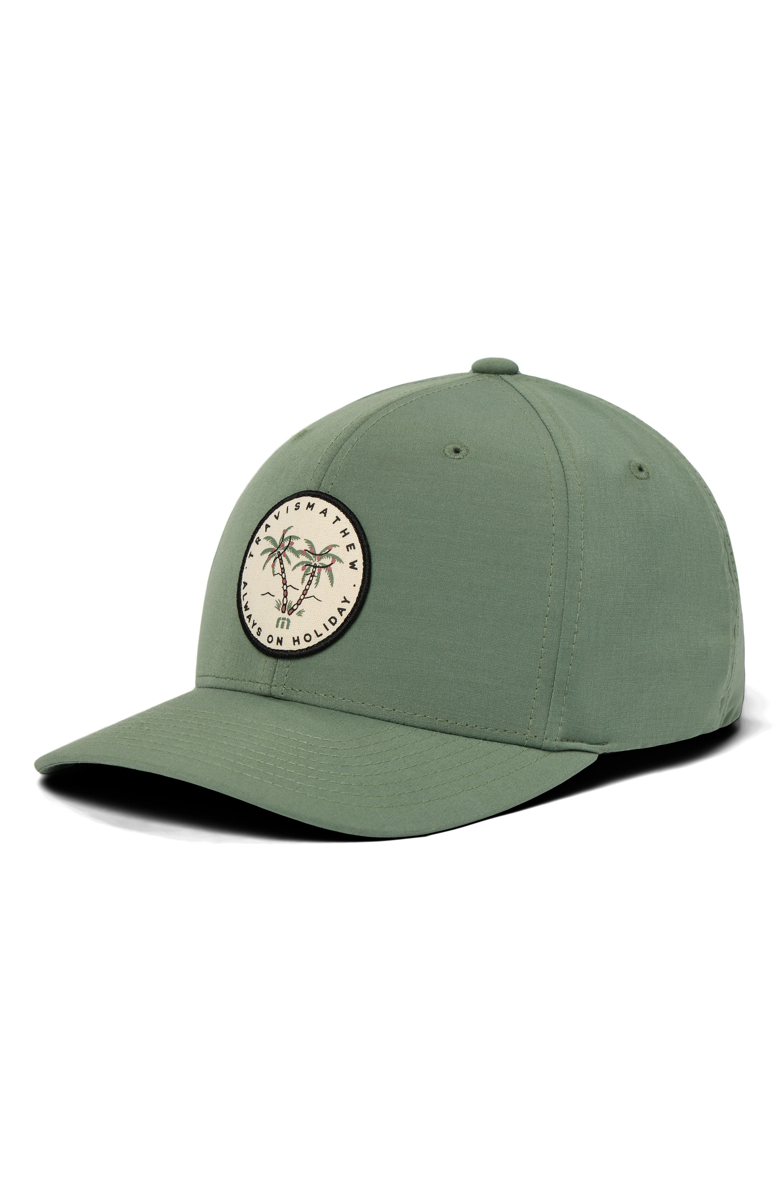 TravisMathew Grab Bag Snapback Baseball Cap in Laurel 