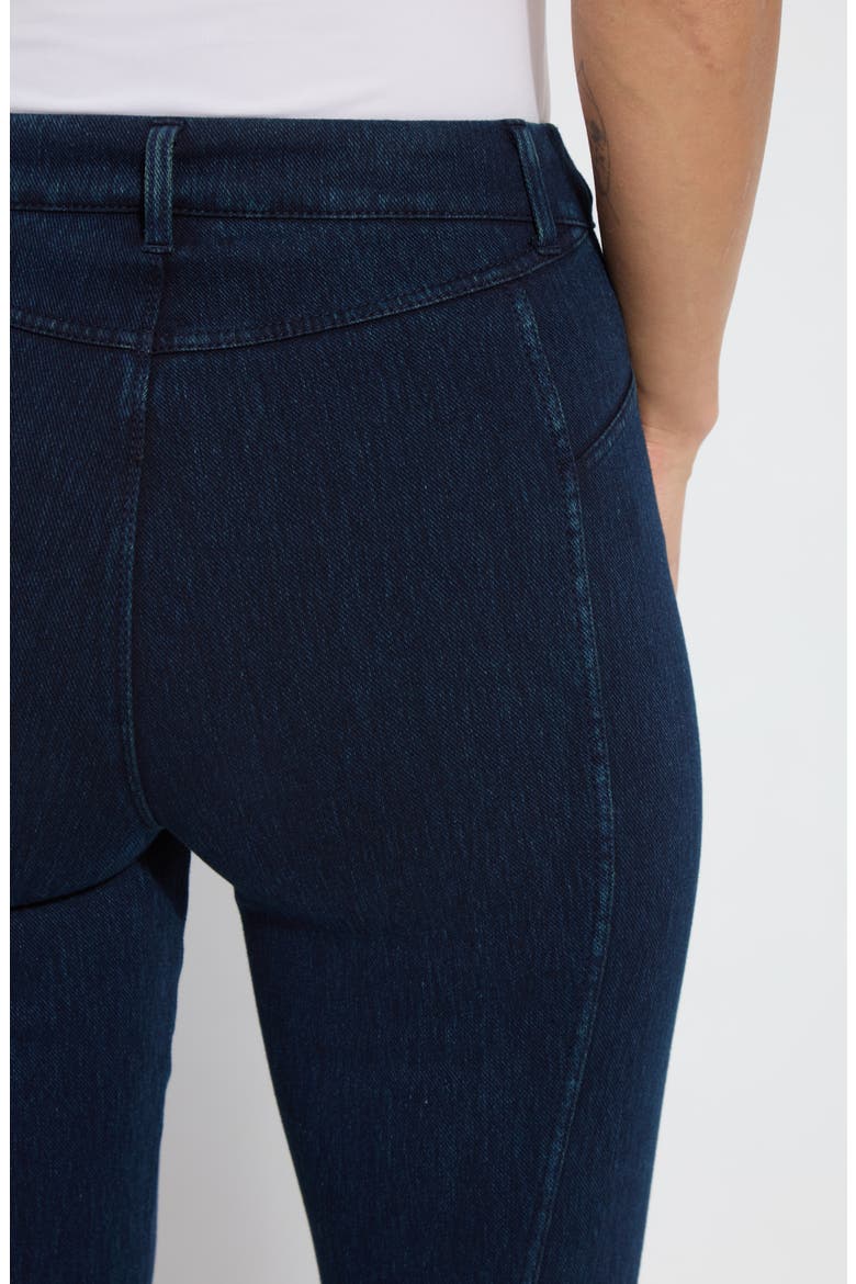Britt Split Ankle Flare Leg Jeans, Alternate, color, INDIGO