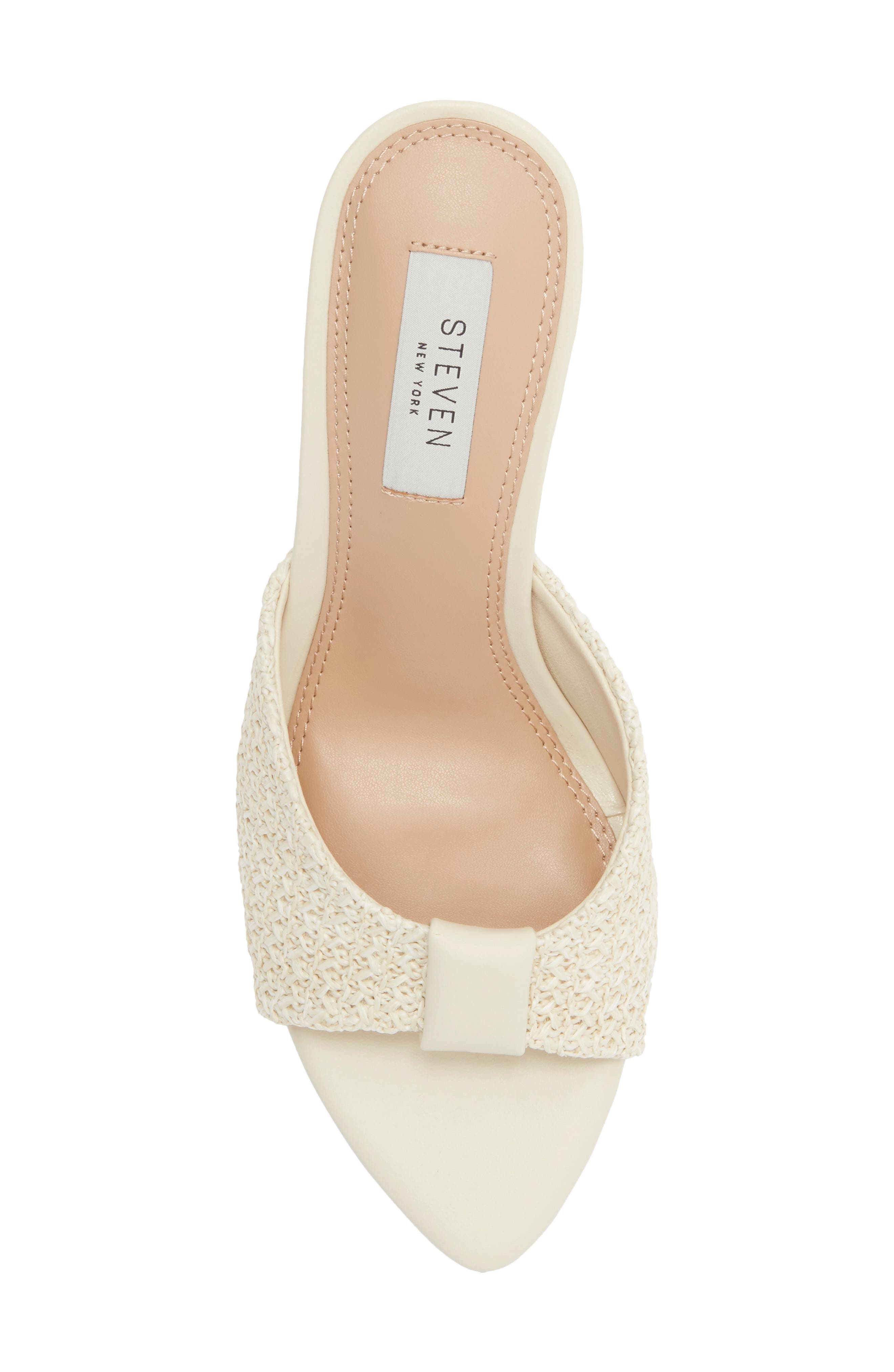 STEVEN Shanya Slide Sandal, Alternate, color, Ivory