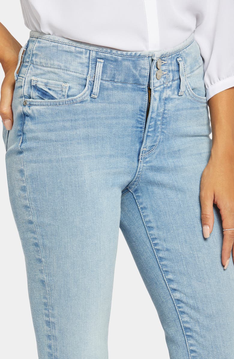 NYDJ Chloe Hollywood Frayed Capri Jeans, Alternate, color, 