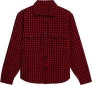 Fortela Anker Wool Check Shirt with Pockets