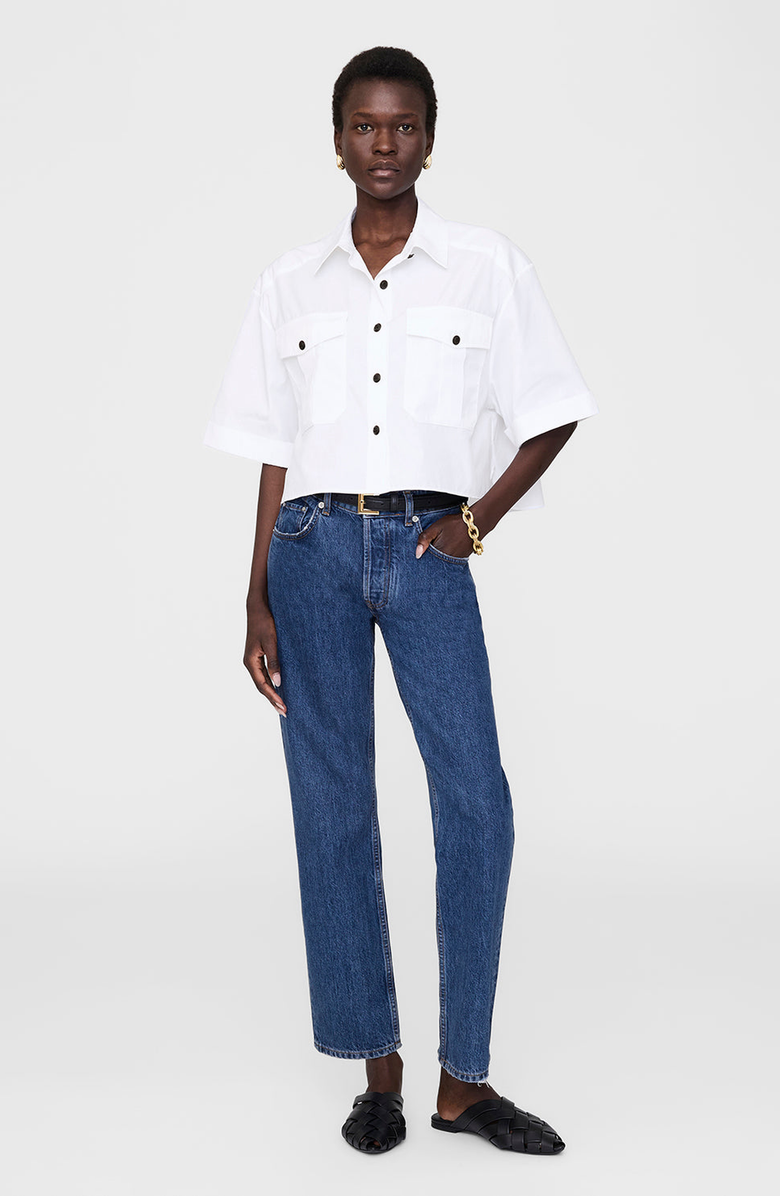 ANINE BING Edith Shirt, Main, color,
