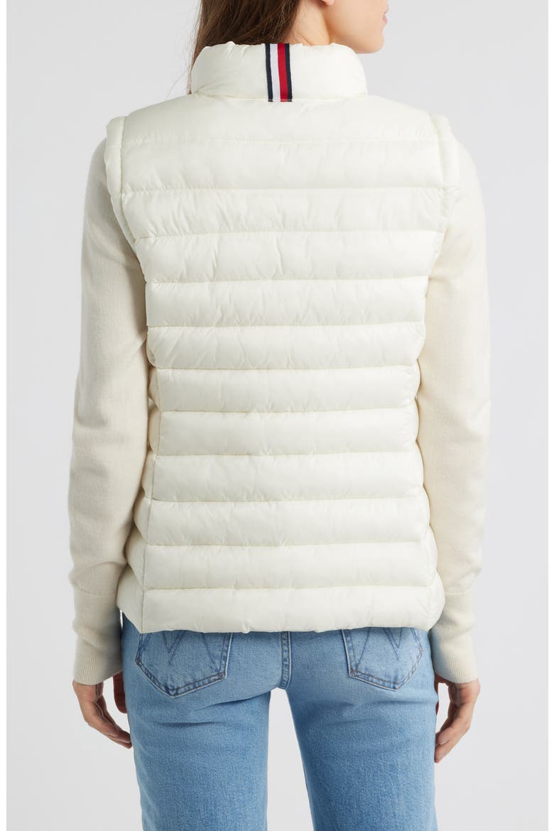 Quilted Packable Vest, Alternate, color, ECRU