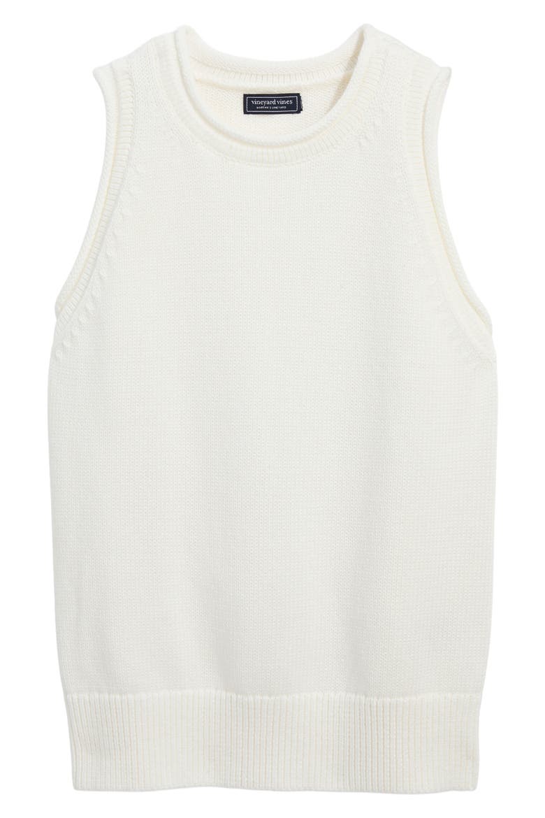 Stripe Sweater Tank, Alternate, color, WHITE CAP