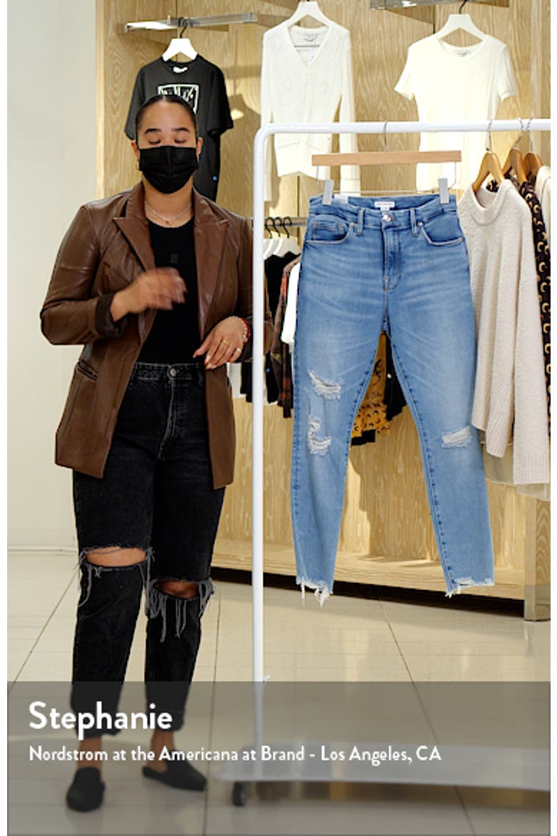 Good Legs High Waist Distressed Skinny Jeans video