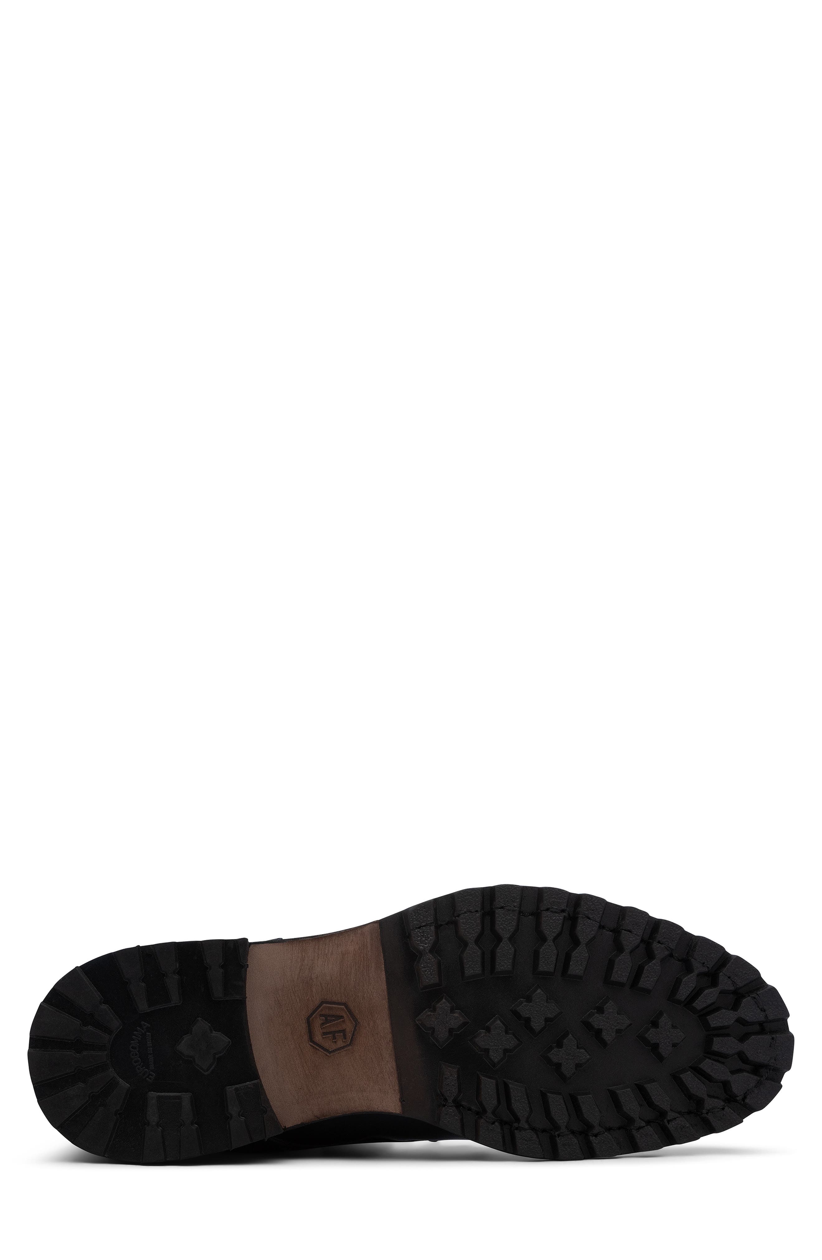ANKARI-FLORUSS Plain Toe Combat Boot, Alternate, color, DARK BROWN