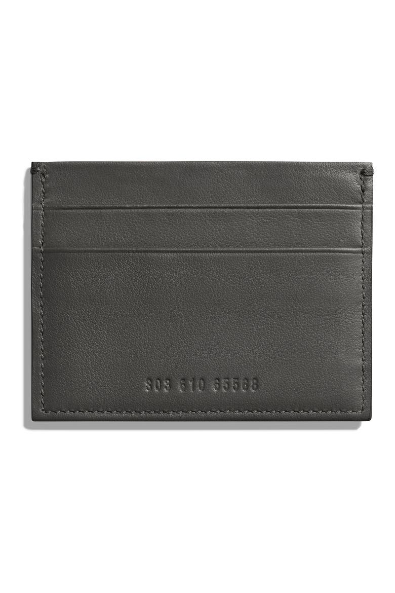 Leather Card Case, Alternate, color, ASPHALT