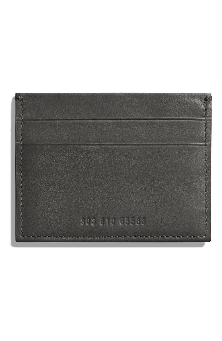 Shinola Leather Card Case, Alternate, color,