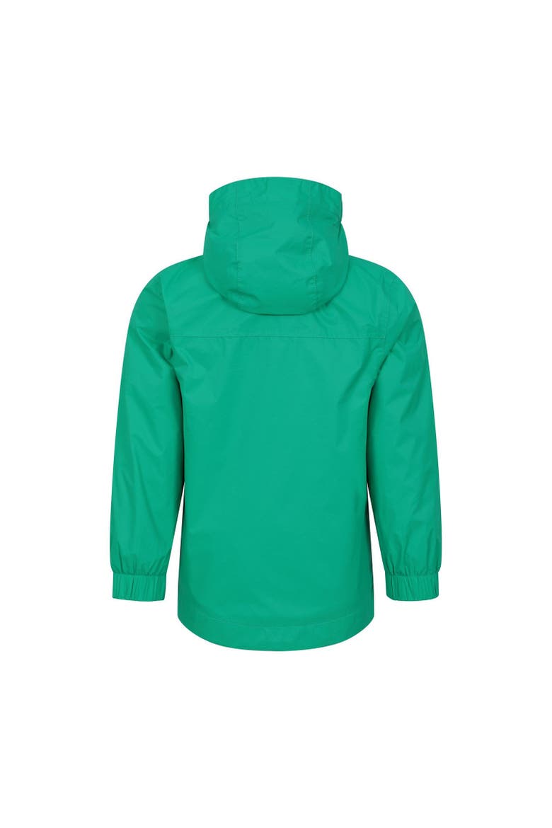Childrens/Kids Torrent Waterproof Jacket, Alternate, color, Green