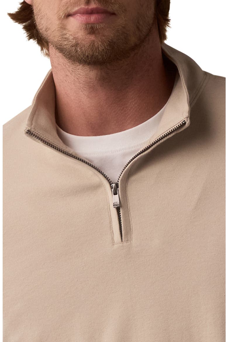 Puremeso Weekend Quarter Zip Top, Alternate, color, PUMICE