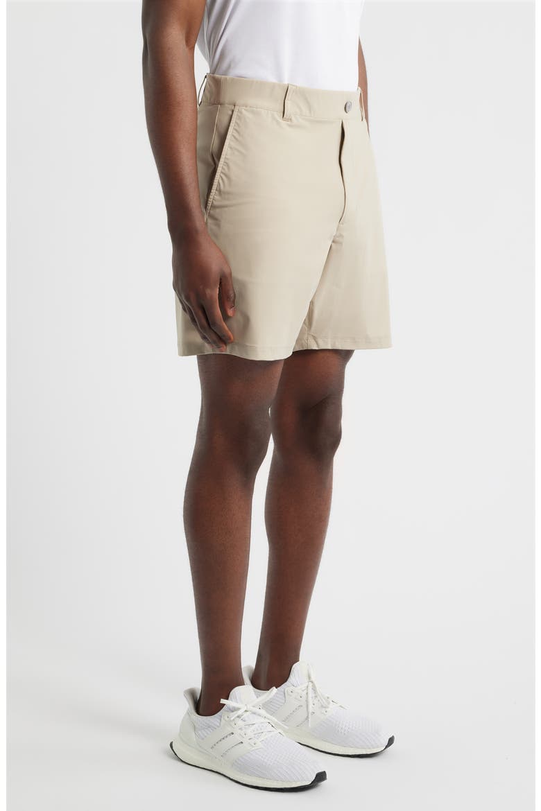 Fusionn Stretch Nylon Chino Shorts, Alternate, color, KHAKI