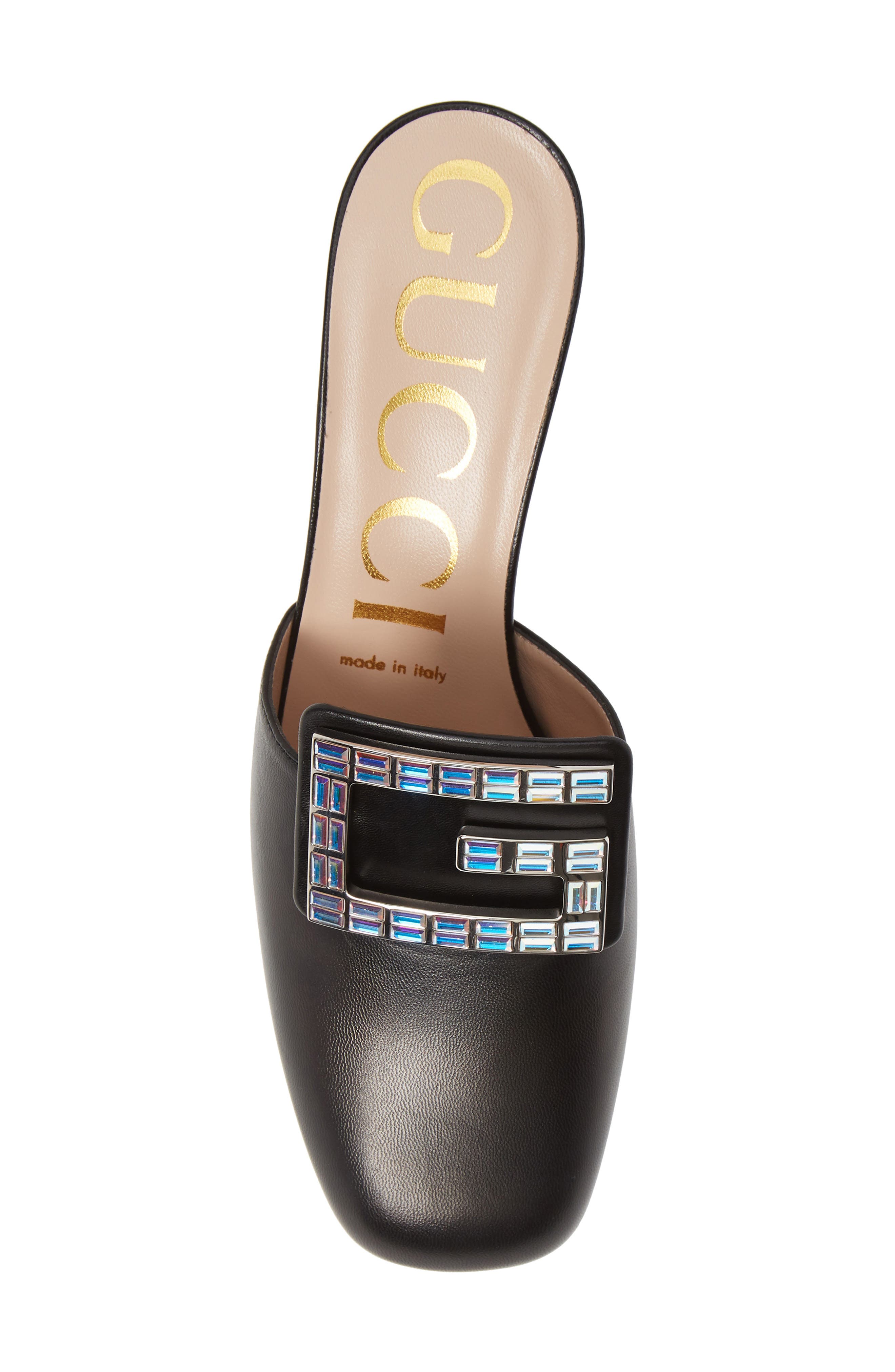 Gucci Madelyn Crystal G Mule, Alternate, color, 