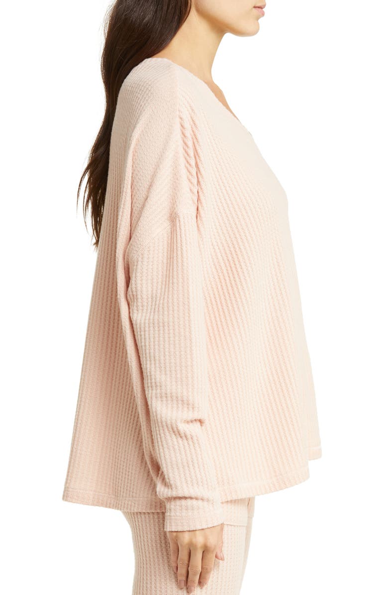 Honeydew Lounge Pro Waffle Knit Lounge Top, Alternate, color,
