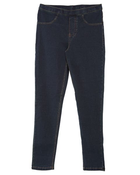Kids' Pull-On Cotton Blend Denim Leggings
